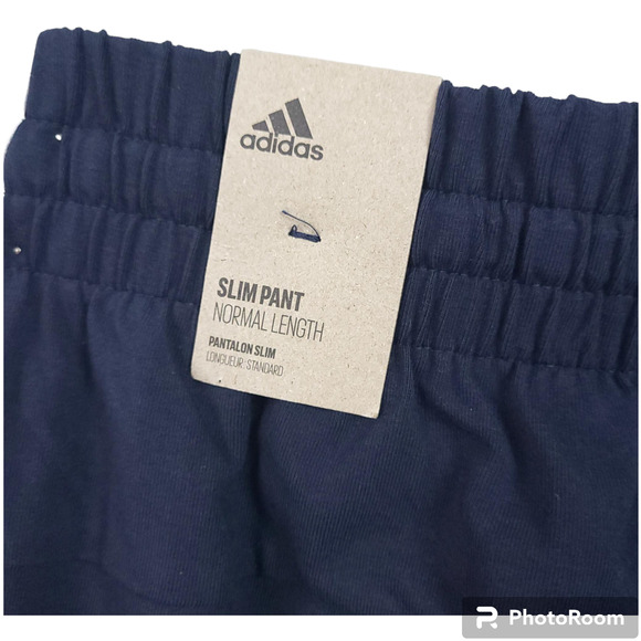 Adidas Women’s Essentials Warm-Up Tapered 3-Stripes Pants H07862 Size 4XL Blue - Picture 8 of 11